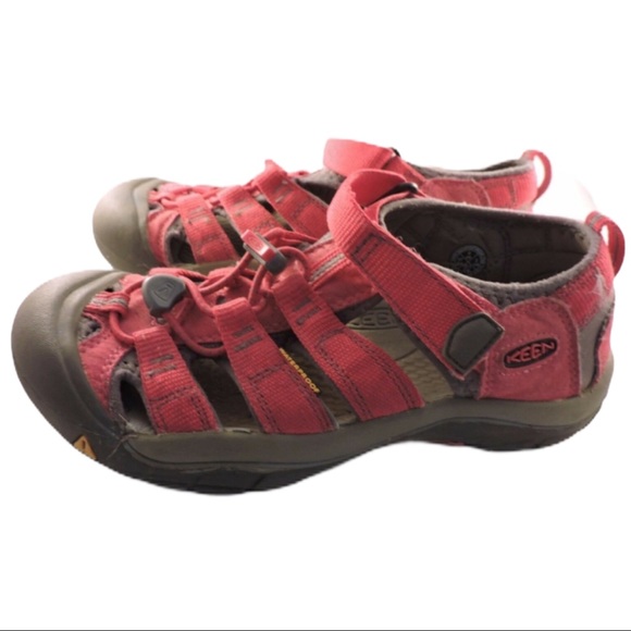 KEEN Newport H2 Sandals Rose Red Gargoyle Youth 4 - Picture 3 of 7
